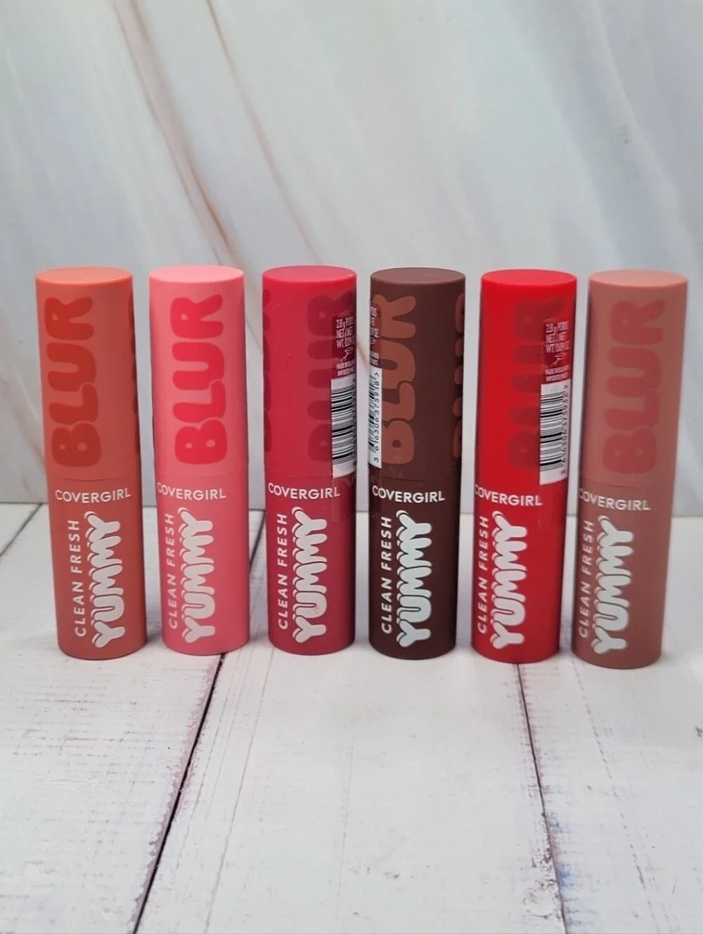 CoverGirl Clean Fresh Yummy Blur Lipstick Bundle NEW!